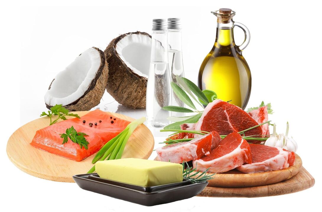Alimento gordo para la dieta ceto cuando se usa Keto Probiotix